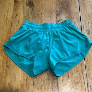 Lululemon Athletica Blue Athletic Shorts Lightweight Moisture-Wicking Size 0